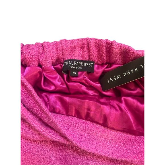 Hot Pink Sleeveless Blazer Vest & Skort Set – Central Park West New York – XS - Picture 6 of 15